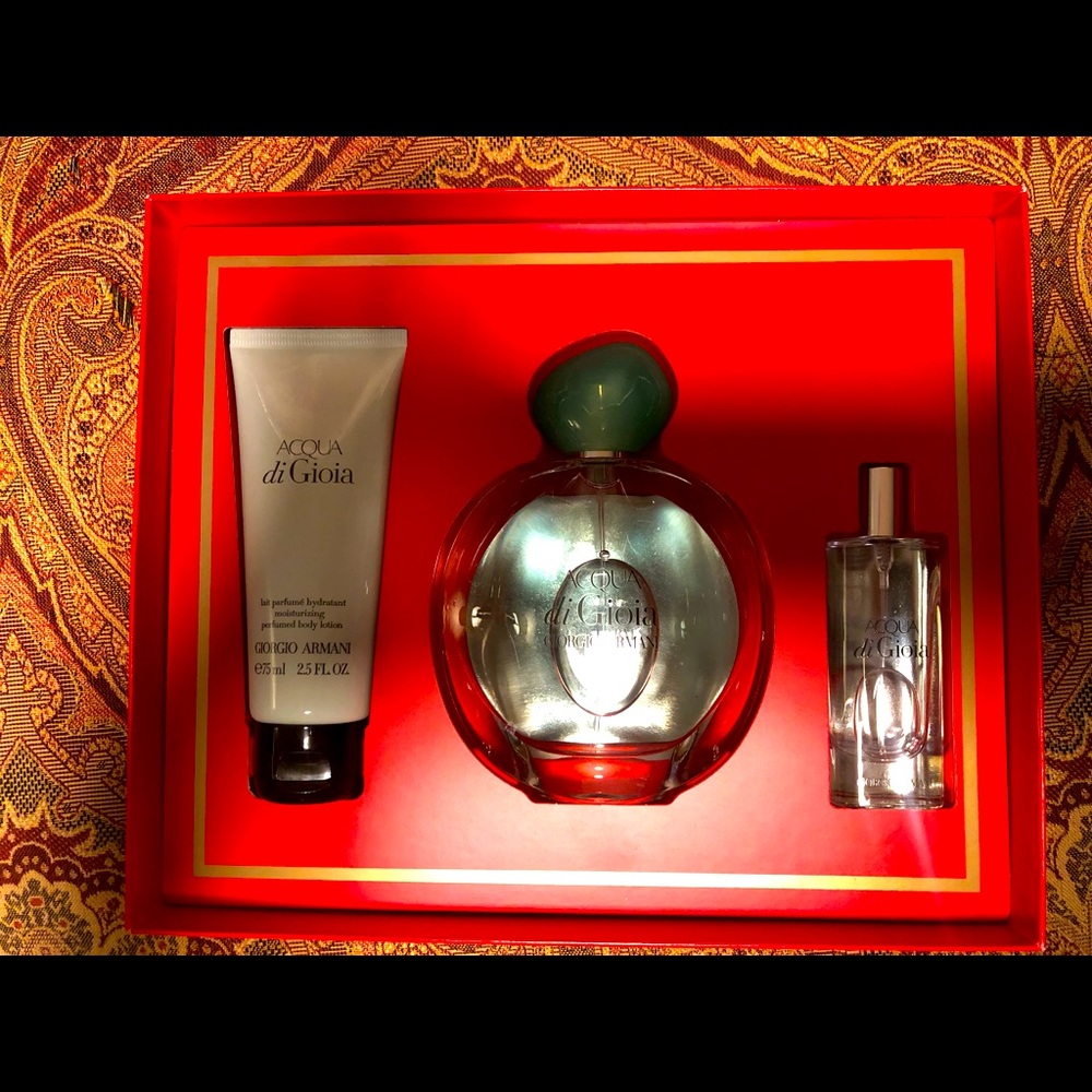 Acqua do Gioia Giorgio Armani Perfume set